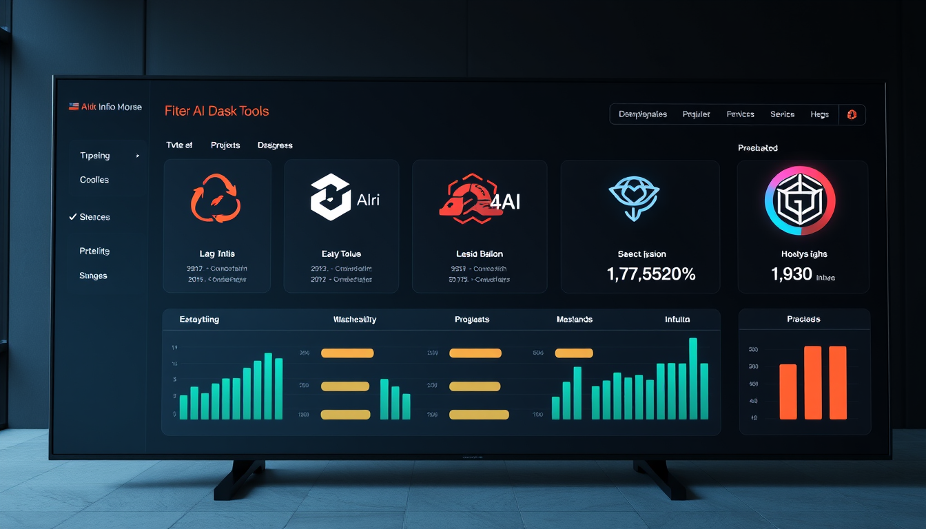 2025년 최고의 AI 글쓰기 툴 TOP 5를 비교 분석하는 데이터 시각화 이미지