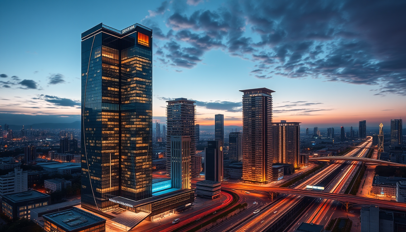 서울 서초구에 재개발될 60층 규모의 미래형 복합 랜드마크 조감도