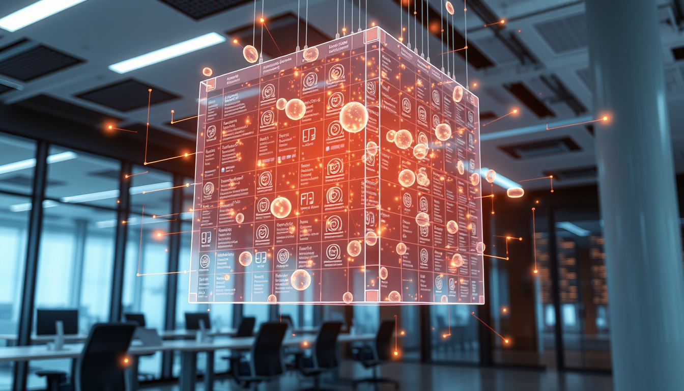 데이터베이스를 중심으로 팀의 내부 프로세스가 자동화되는 모습