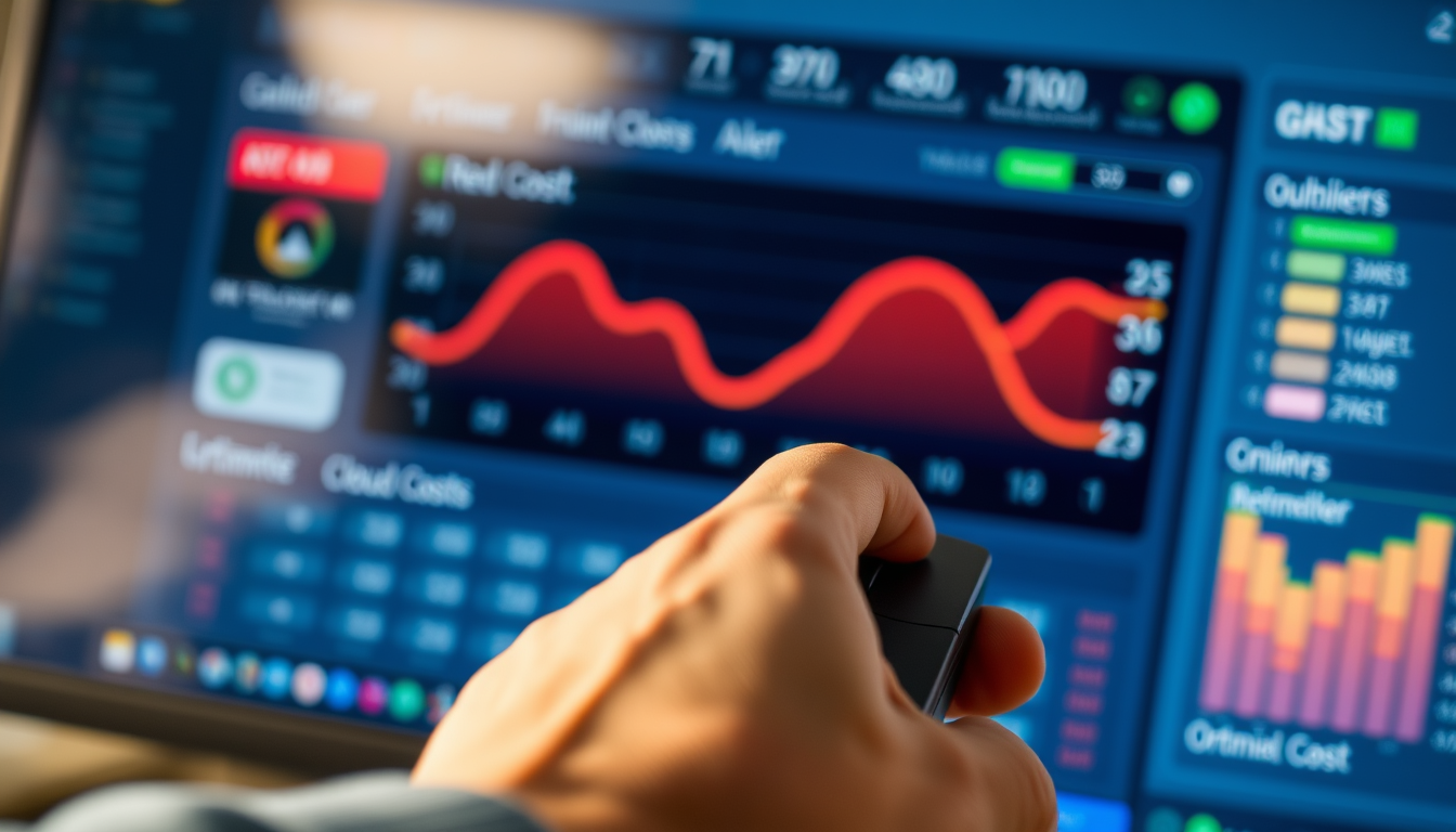 AWS Cost Explorer를 클릭하여 클라우드 비용 관리를 시작하는 모습