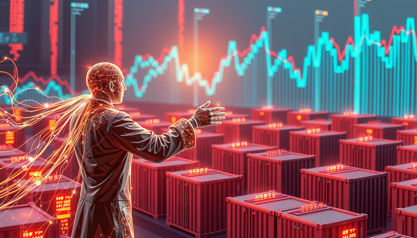 오케스트라 지휘자가 컨테이너를 지휘하듯 쿠버네티스가 트래픽에 맞춰 자동으로 서버 자원을 조절하는 모습